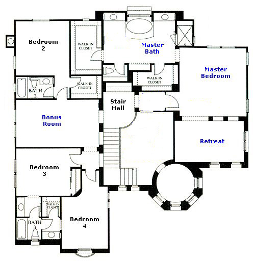 Westridge Emerald Residence 3 second floor floor plan