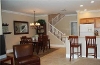 Valencia Bridgeport Spinnaker Pointe home 4  living room to stairs