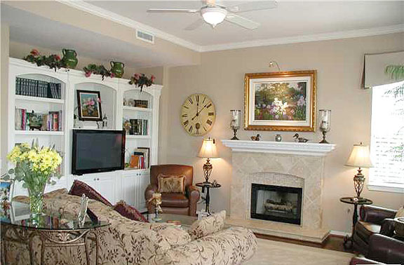 Valencia Bridgeport The Cove tract Residence 2 living room