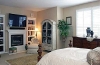 Master Bedroom with Fireplace