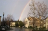 Valencia Bridgeport with rainbow