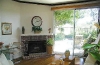 Family Room w/used Brick Fireplace