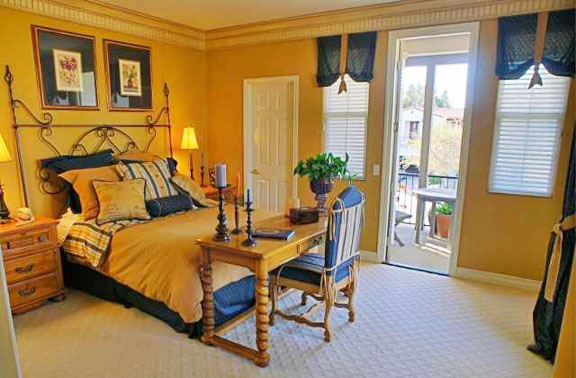 Valencia Woodlands Presidio Tract Plan 1 second bedroom