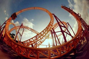 Magic Mountain in Santa Clarita CA
