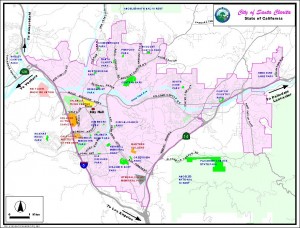 Santa Clarita Valley Map