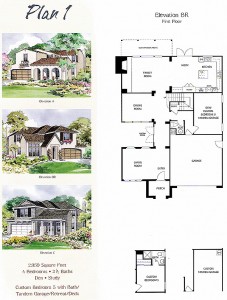 Bridgeport The Island Plan 1 first floor floor plan