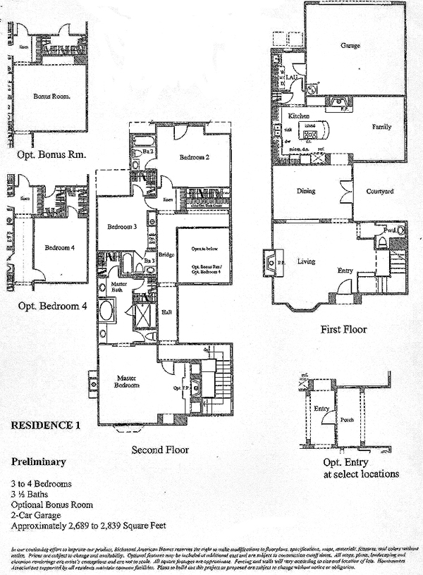Bridgeport The Landing Residence 1 Floor Plan Bridgeport The Landing Residence 1 Floor Plan