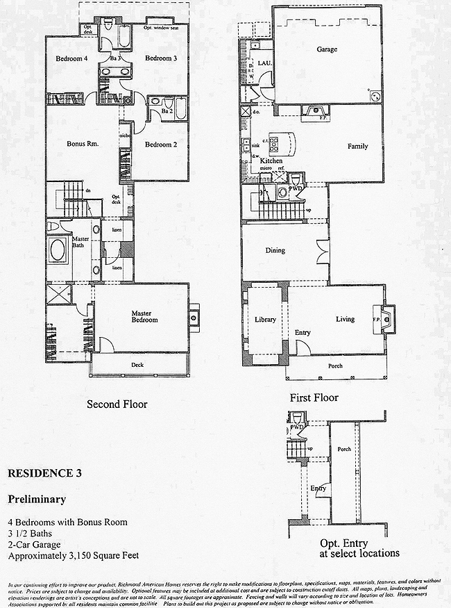 Bridgeport The Landing Residence 3 Floor Plan Bridgeport The Landing Residence 3 Floor Plan