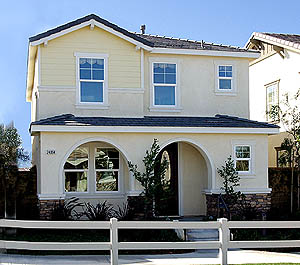 Plan 3 exterior photo Windsor Collection Valencia Creekside