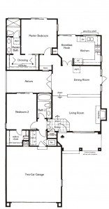 Valencia Summit San MarinoTract Plan71 floor plan