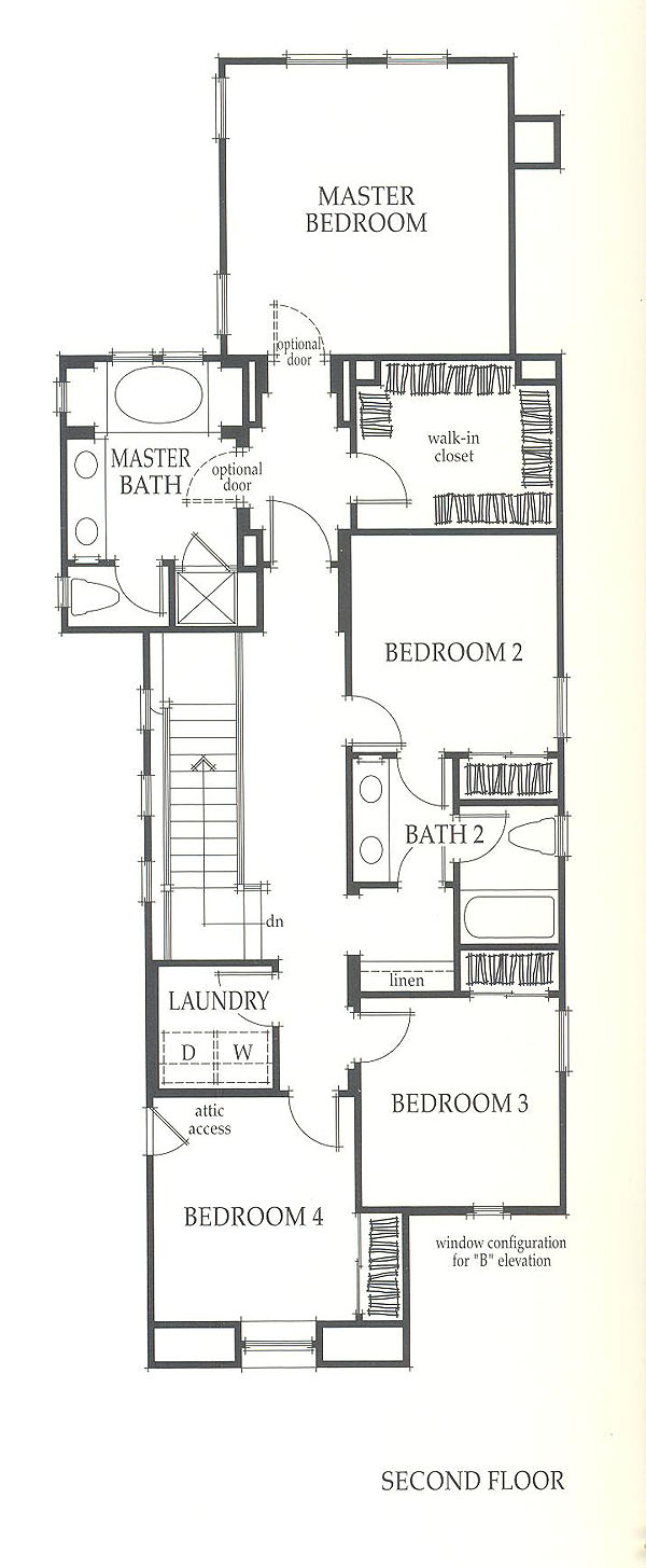 Valencia Westridge Sundance Residence 1 second floor floor plan Valencia Westridge Sundance Residence 1 second floor floor plan