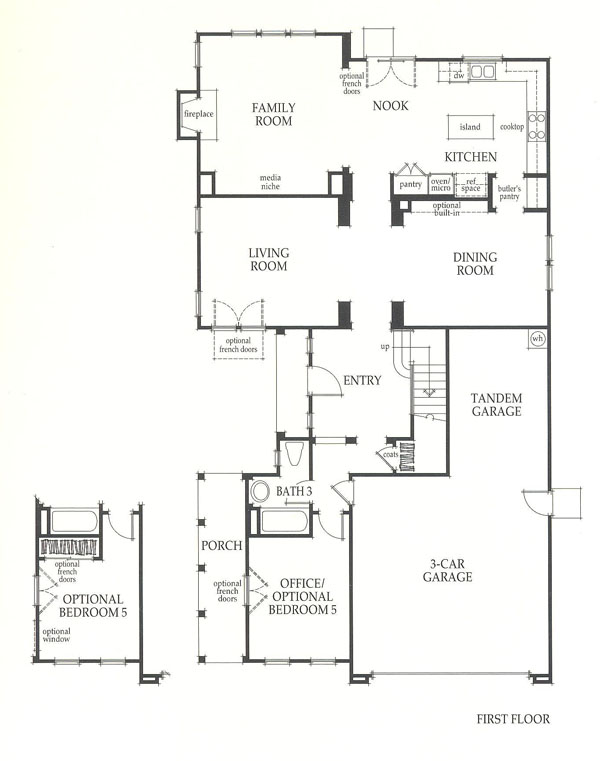 Valencia Westridge Sundance Residence 3 first floor floor plan Valencia Westridge Sundance Residence 3 first floor floor plan