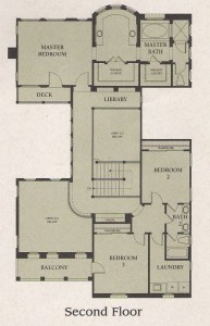 Valencia Woodlands Garland Plan 2 second floor floor plan