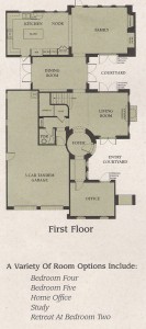 Valencia Woodlands Garland Plan 3 first floor floor plan