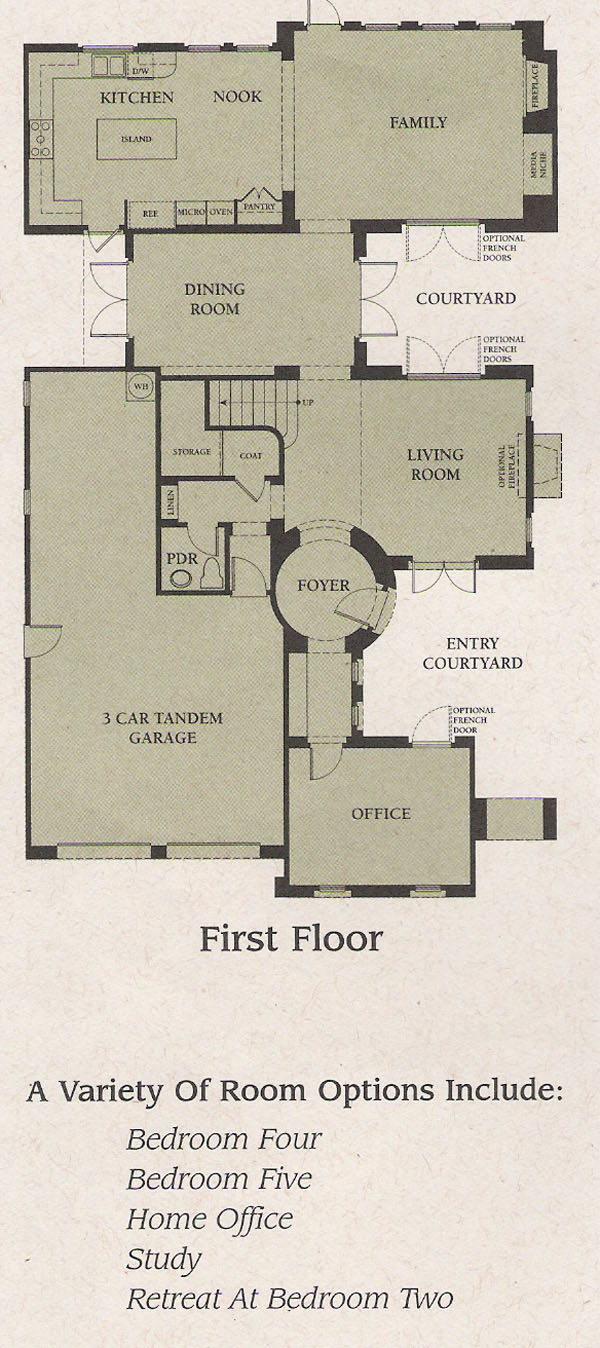 Valencia Woodlands Garland Plan 3 first floor floor plan Valencia Woodlands Garland Plan 3 first floor floor plan