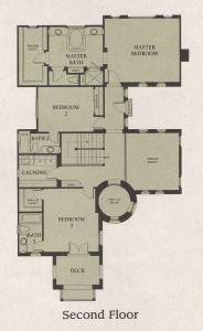 Valencia Woodlands Garland Plan 3 second floor floor plan