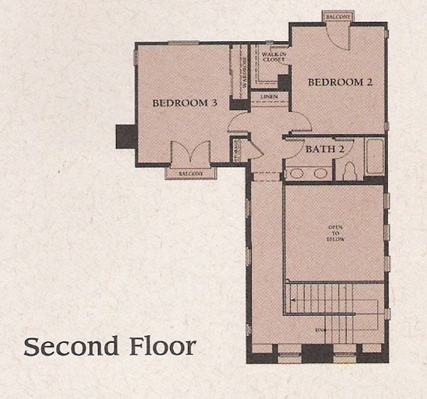 Valencia Woodlands Ironwood Plan 1 second floor floor plan Valencia Woodlands Ironwood Plan 1 second floor floor plan