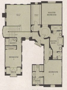 Valencia Woodlands Plan 1 second floor floor plan