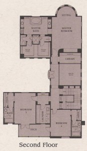 Valencia Woodlands Presidio Plan 4 second floor floor plan