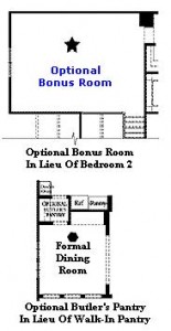 Valencia Westridge Bent Canyon Tract Residence 1 Options 1