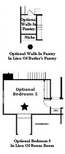 Valencia Westridge Bent Canyon Tract Floor Plan Options