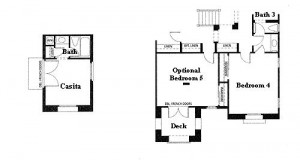 Valencia Westridge Masters Tract Residence 2 second floor floor plan