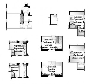 Valencia Westridge Oakmont Residence 1 Options floor plan