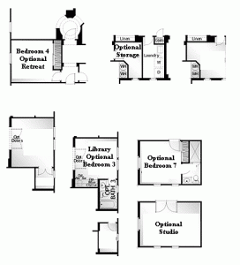 Valencia Westridge Oakmont Residence 3 floor plan first floor
