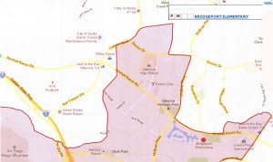 Bridgeport Elementary Boundaries 2